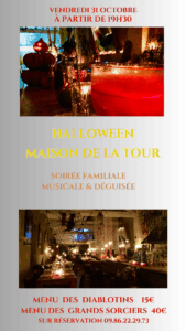 LE DINER D'HALLOWEEN